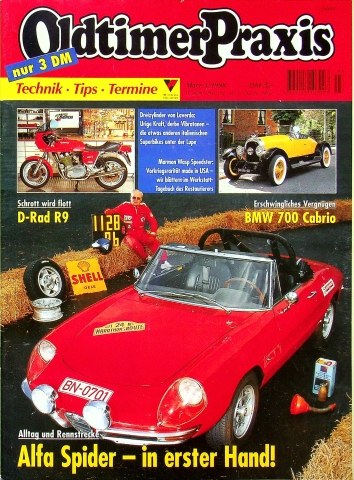 Deckblatt Oldtimer Praxis (03/1998)